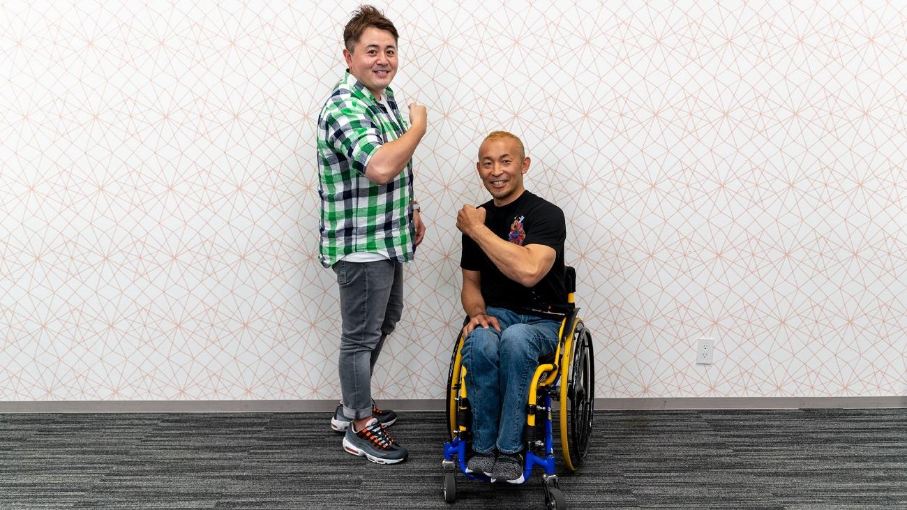 車いすランナー・廣道純さん×ワクセル
