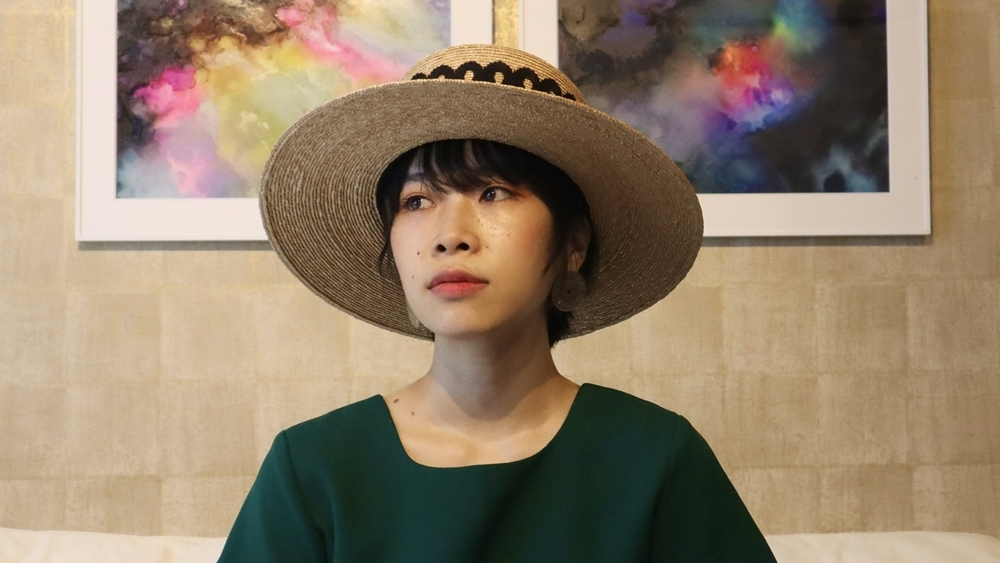 松川 愛(まつかわ めぐみ)さんが高知 蔦屋書店にてアルコールインクアートワークショップと個展を開催