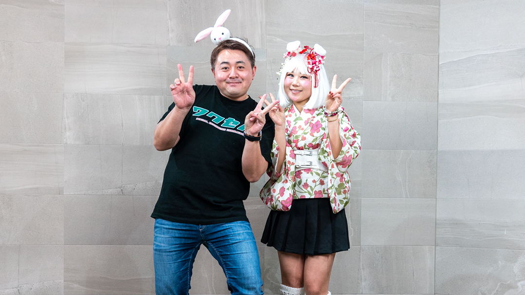 サイバーバニーさんとトークセッションを開催