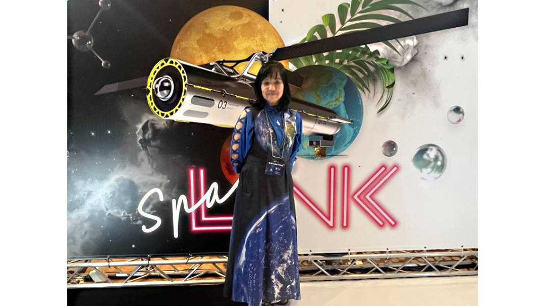 葛西智子(かさいともこ)さんの株式会社SPACE NTKが総合宇宙イベント『SPACELINK』に出展